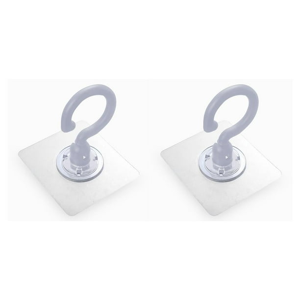 Bearachild Gancho giratorio de montaje en pared para puerta, cocina, baño, colgador de almacenamiento para el hogar, ahorro de espacio, abrigo, organizador Gris 2piezas Bearachild CBP227268