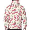 thumbnail image 5 of Hoodies for Men - Bow With Sugar Skull Long Sleeve Comfrt Men'S Fashion Hoodies & Sweatshirts, Sweatshirts for Men Hoodies Pullover Clothing Clothes with Pouch, 5 of 7