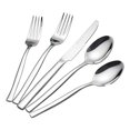 thumbnail image 2 of Qskely 60-Piece Stainless Steel Flatware Cutlery, Service for 12, 2 of 4