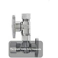 thumbnail image 3 of EZ-Fluid Repair Add On Stop Valve 3/8-Inch O.D Female Compression x 3/8-Inch O.D Male Comp.Straight Lead-Free Brass 1/4 Turn Water Shut Off Ball Valve,For Kitchen,Bathroom Faucet-1Pc, 3 of 4