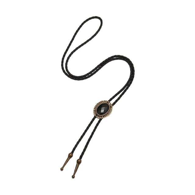 de Bolo, accesorios de disfraz retro ovalados de vaquero occidental americano a la moda Bronce jinwen Corbata de bolo