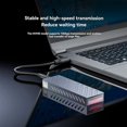 thumbnail image 3 of M2 SSD Case NVMe SSD Enclosure USB 3.2 Gen2 10Gbps USB C Portable External Enclosure Tool-Free B, 3 of 6