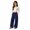 Navy, variant on Wide Leg Sweatpants for Girls Baggy Straight Sweat Pants School Running Casual Elastic Waist Joggers Trousers Teen Kids Trendy Pull on Sweatsuits Bottom
