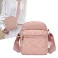 thumbnail image 1 of Bolso bandolera para acampar y hacer senderismo, bolso bandolera para mujer, bolso bandolera moderno de tela Oxford, 1 of 6