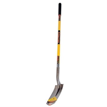 Beau Mac 11" Clam Shovel – Forged Steel, Hardwood Handle, Sandy Beach Digging