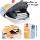 thumbnail image 3 of Mochila de gran capacidad, bandolera doble, compartimento para portátil resistente al agua (1 unidad), ideal para desplazamientos, estudios y estudiantes universitarios. Aestivo | Blanco |, 3 of 8