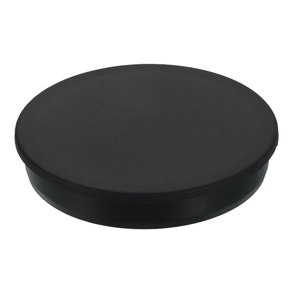 Silicone Hole Plug, Waterproof Round Rubber Stoppers Bottle Seal Plugs Tube Pipe End Caps for 92mm/3.62" Hole for for Bathtub Bottle, Black