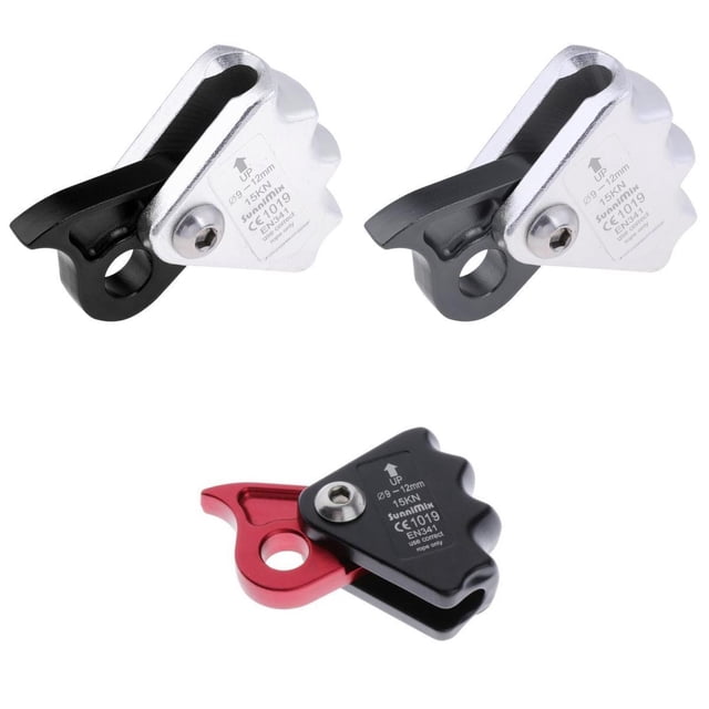 2x 15KN Cuerda Ajustador de cuerda Cordón Arborist Gear Zulema Grape de cuerda de escalada 9-12 mm
