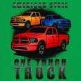 thumbnail image 3 of American Steel Tough Truck Sweatshirt Offroad Pickup 4x4 USA Power Crewneck, 3 of 7