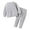 LZX#123 Grey, variant on ZXLBBD Girls Knitted Set with Flower Pattern Long Sleeve Top and Pants Two Piece Outfit Casual Versatile Outdoor Daily Wear Size 9 M-12 M