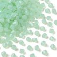 thumbnail image 3 of 24pcs Preciosa® Beads Czech Bicone(451 69 302 Rondelle) 51000 Chrysolite Opal 6mm Hole: 1mm, 3 of 6