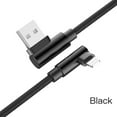 thumbnail image 3 of Fast Charge with 90 Degree Connector Tangle-Free Micro USB Type C Phone Cable, 3 of 10