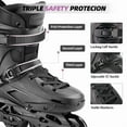 thumbnail image 4 of Professional Inline Skates for Women Men, COSMOID Roller Blades Adult Male Female, Size 5-13，Professional Fitness Roller Skates Blades for Unisex, 4 of 7