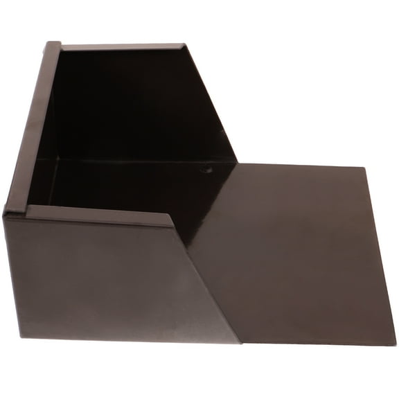 IBASETOY Gutter Splash Block Coffee Color for Building Aluminum Alloy 1Pcs