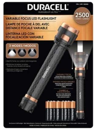 duracell 2500 lumen flashlight
