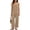 Khaki-wide leg trousers, variant on YFNNUP Lounge Sets for Women Spaghetti Strap Top & Wide Leg Pants Vacation Travel Outfits Summer Lightweight Lounge 2 Piece Set Gray XXL