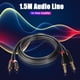 thumbnail image 4 of Adaptador de Audio Dual 6.35 1/4 Mono Macho a Dual RCA Macho Btafrte, 4 of 8