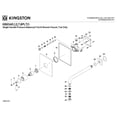 thumbnail image 6 of Kingston Brass KB6348PLTO Victorian Single-Handle Pressure Balanced Tub Faucet in Brushed Nickel, 6 of 7