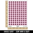 thumbnail image 2 of Wild Horse Head Mane Blowing 200+ Round Stickers - Light Pink - Matte Finish - 0.50" Size, 2 of 3