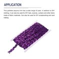 thumbnail image 3 of Uxcell 11 Yard Sequins Beaded Lace Trim 0.6 inch Braid Trim Strip for Crafts, Embellishments, Costume Dark Purple, 3 of 5
