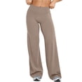 thumbnail image 1 of Leggings de entrenamiento for mujer, pantalones de Yoga sin costuras, de pierna ancha, acampanados, de cintura alta, suaves, sin costura frontal, gimnasio, Control de barriga, 1 of 5
