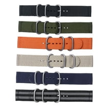 FELTECHELECTR Watch Straps For Men Breathable Nylon Watch Band Black 1Set