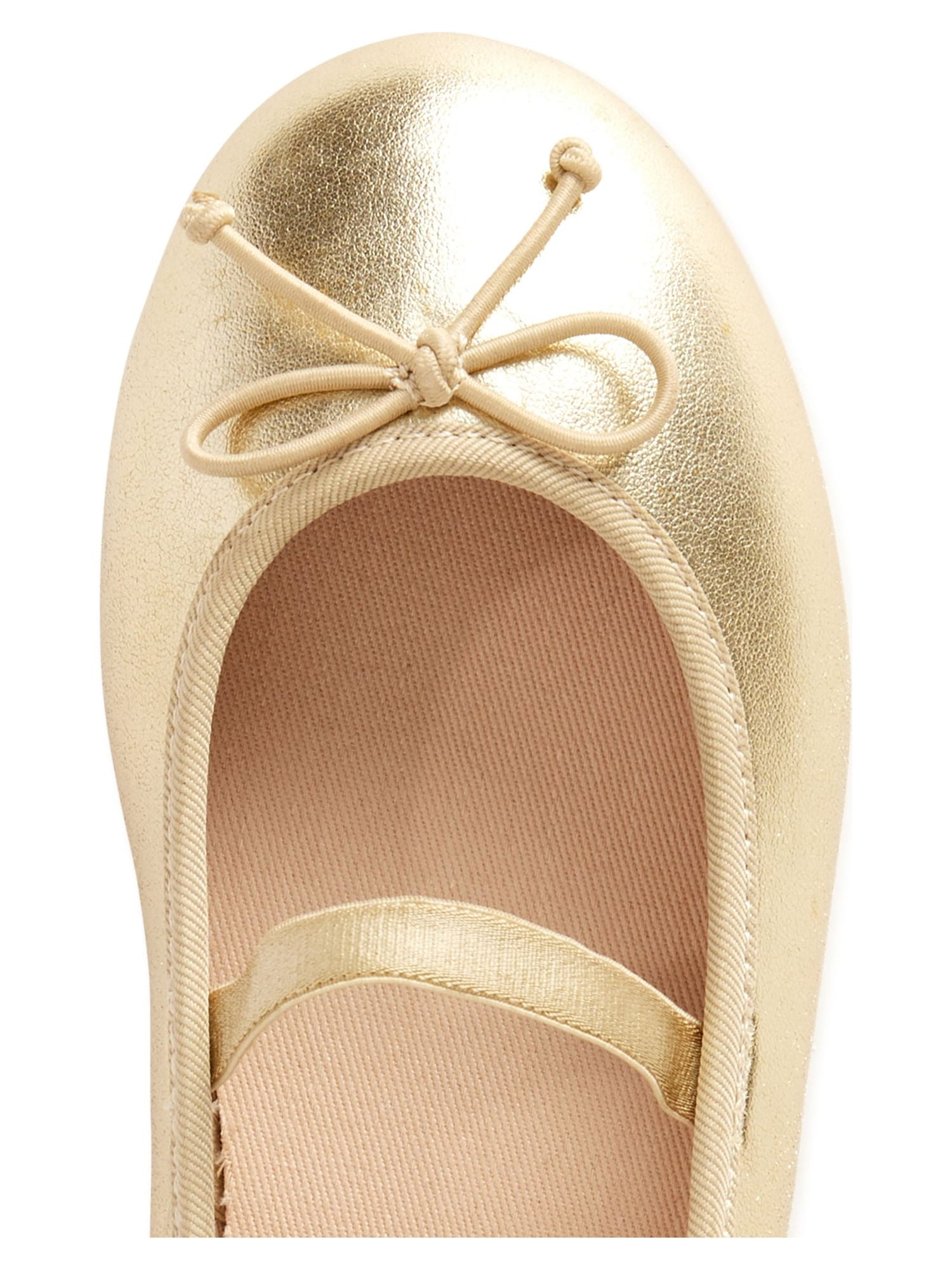 Wonder Nation Girls' Shoes Ballet Flats Gold Size 12