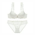 thumbnail image 1 of Varsbaby Super Push up Bra Set Padded Underwire Lingerie Sets, 1 of 4