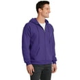 thumbnail image 4 of Port & Company ® - Core Fleece Full-Zip Hooded Sweatshirt. PC78ZH, 4 of 6