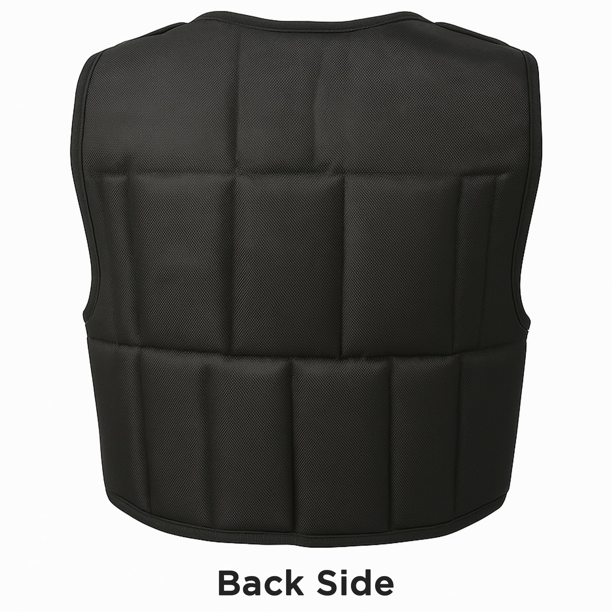 Adjustable Weighted Vest 10 lb, 18 Levels, 8oz Increments, Neoprene Soft Weight Vest with Breathable Padding & Secure Hook & Loop Belt for Running, Cardio & Strength Training