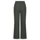 thumbnail image 2 of Gibobby pantalones de mezclilla Pantalones de pierna ancha de talle para mujer Pantalones casuales con cordón elástico Pantalones largos de pierna recta cómodos con bolsillos (Verdinegro, L), 2 of 5