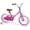 Rose, variant on OLAKIDS Kids Bike, 12 14 16 18 Inch Bear Themed Toddlers Bike with Training Wheels Adjustable Seat Handlebar Coaster Brake and Handbrake, Children's Bicycle for Boys Girls
