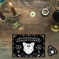 thumbnail image 6 of Cat Wood Spirit Board Evil Eyes Pendulum Board Kit Black Talking Boards with Planchette Dowsing Divination Metaphysical Message Board for Wicca Hunt Witch Stuff Halloween 11.8x8.3Inch, 6 of 7