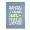 thumbnail image 2 of Trademark Fine Art "Live Honestly I" Canvas Art by Megan Romo, 2 of 4