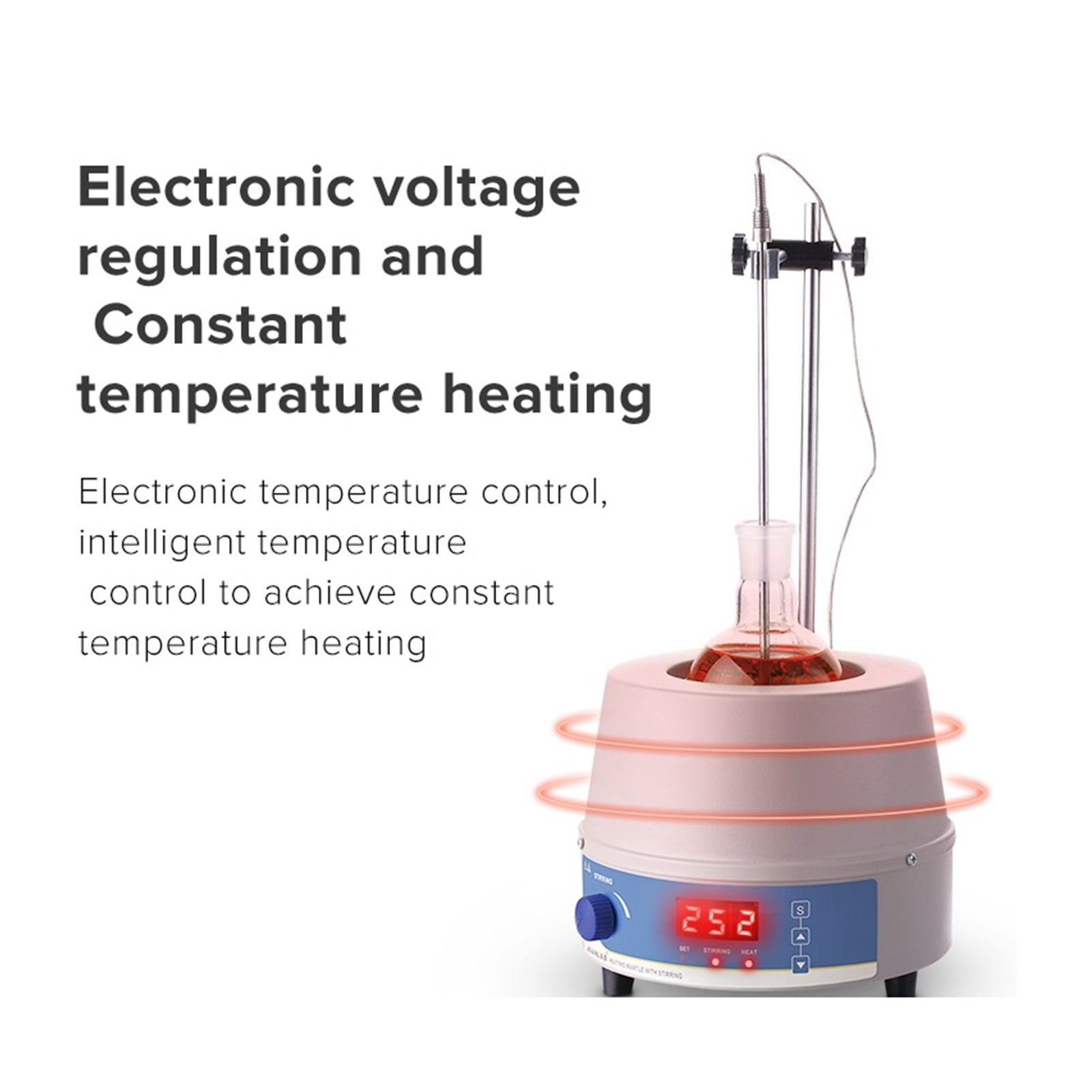 Digital Electric Heating Mantle With Magnetic Stirring Lab Equipment Magnetic Stirrer With Temperature Controller ,Efficient Mixing