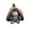 A, variant on Noehoiugi Fruit-Style Donkey Plush Toy - Snuggly Hooded Design With Cute Detail, Gentle Stuffed Animal For Decor Displays