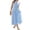 Sky Blue, variant on Women's Bohemian 2 Piece Tank Top and Midi Skirt Set Striped Beach Vacation Resort Wear Casual Comfort Outfits, Black, L