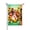 Color 10, variant on Amhnf Linen Garden Flag With Bright Orange Daisy And Welcome Text For Home Outdoor Garden Yard Decor 12x18 inch