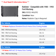 thumbnail image 2 of Radiator - Compatible with 1980 - 1993 Ford Mustang 1981 1982 1983 1984 1985 1986 1987 1988 1989 1990 1991 1992, 2 of 2