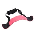 thumbnail image 4 of Arm Blaster para bíceps y tríceps, correas ajustables, ejercicio de alta resistencia, fitness rosa, 4 of 8