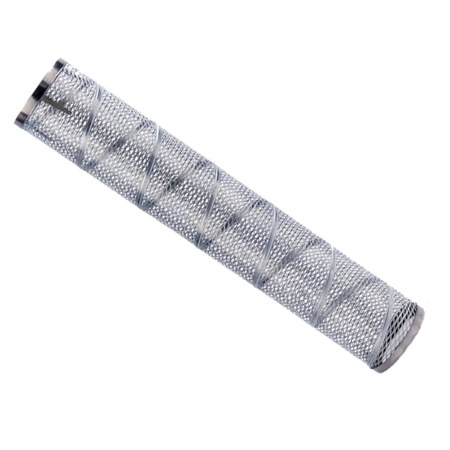 Cubierta de tubería de chimenea de estufa, cubierta de malla para chimenea, red de aislamiento, red antiescaldado de metal duradera para estufa de leñ 60cm