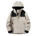 thumbnail image 1 of Styesk Jackets for Men Men's Spring And Coat Thin Outdoor Mountaineering And Riding Windproof Work Coat, 1 of 2
