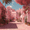Pink City Street, variant on UXIEQU Jesus Christ Portrait Canvas Wall Art Print 15.75x11.81 Inches