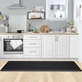 thumbnail image 7 of Kitchen Mat Cushioned Anti Fatigue Rug 17.3"x60" Water Resistant Non Slip Standing Desk Mat Comfort Floor Mats for House Sink Office (Black), 7 of 7