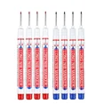thumbnail image 1 of 4/8Pcs/Set Woodworking Long Head Markers Pen Bathroom Decoration Multi-purpose Waterproof Deep Hole Marker Pens Tools Set, 1 of 5