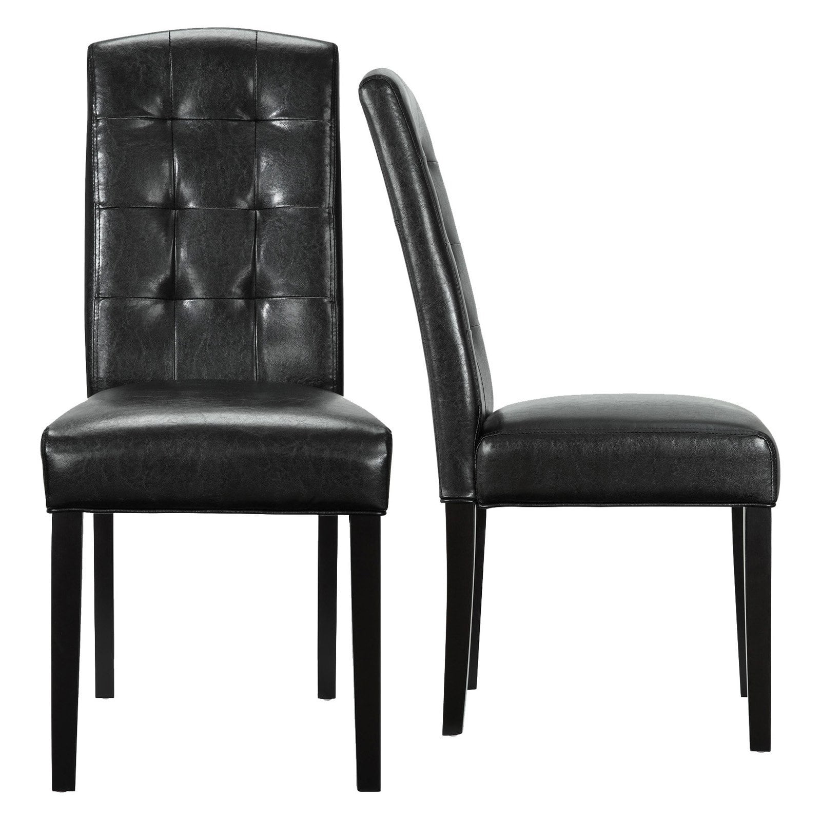 Modway Perdure Dining Chairs, Set of 2, Black - Walmart.com