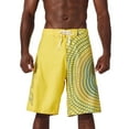 thumbnail image 2 of Mens Quick Dry Printed Summer Beach Shorts Mens Bañador Casual Swim Trunks Drawstring with Elastic Waist and Pockets, 2 of 6