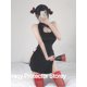 thumbnail image 1 of Traje de oficial de policía Sexy para mujer adulta, uniforme de policía, vestido de fantasía, disfraces eróticos, negro, azul, 1 of 5