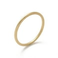 thumbnail image 2 of 304 Stainless Steel Plain Band Rings Golden 1mm Size 5(15.7mm)~Size 9(18.9mm), 2 of 2