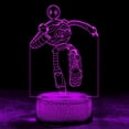 thumbnail image 1 of Lámpara de escritorio LED con control táctil de robot 3D Night Light para niños, 1 of 6